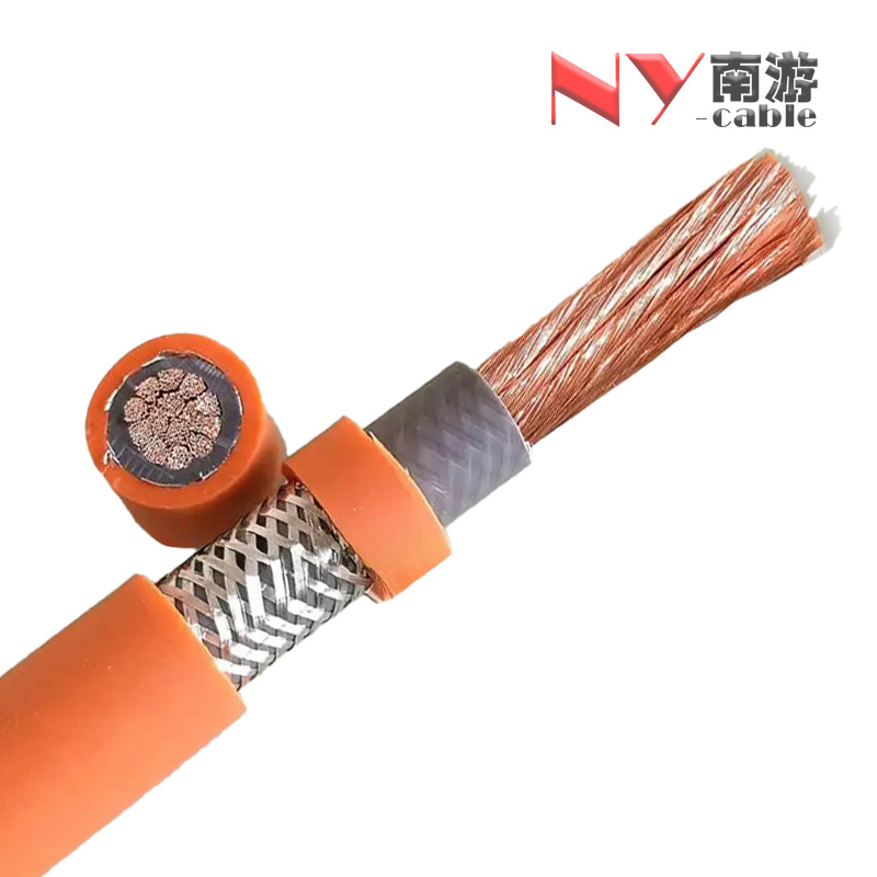 单芯拖链电缆 — 高柔性单芯屏蔽拖链专用电缆