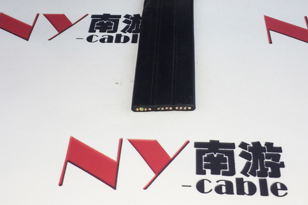 NY电梯扁电缆 随行专用 带钢丝绳加强芯