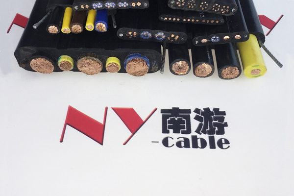 NY扁平电缆 多芯定制 PVC/PUR护套 起重机行车移动供电专用扁电缆