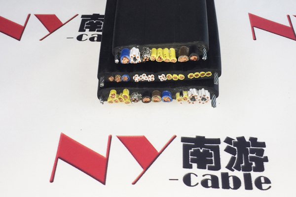 移动式输送机专用扁电缆 NY系列 扁平结构 耐磨抗拉 多芯定制 / 来样定制