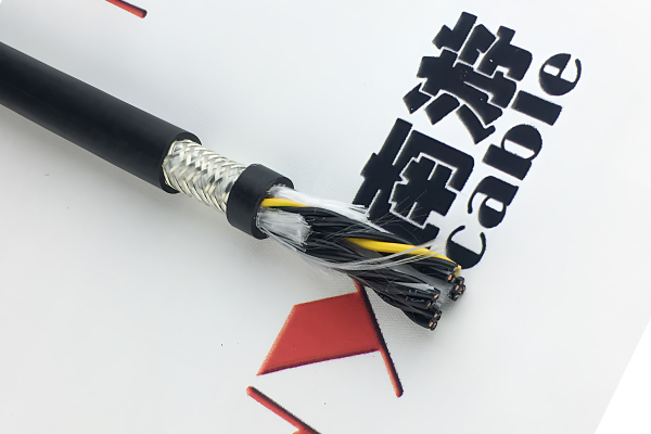 NY高柔性拖链电缆 多芯屏蔽PVC护套 来样定制