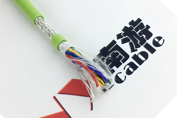 高柔性PVC护套拖链电缆NY-TRVVP 双屏蔽抗干扰 数控机床专用